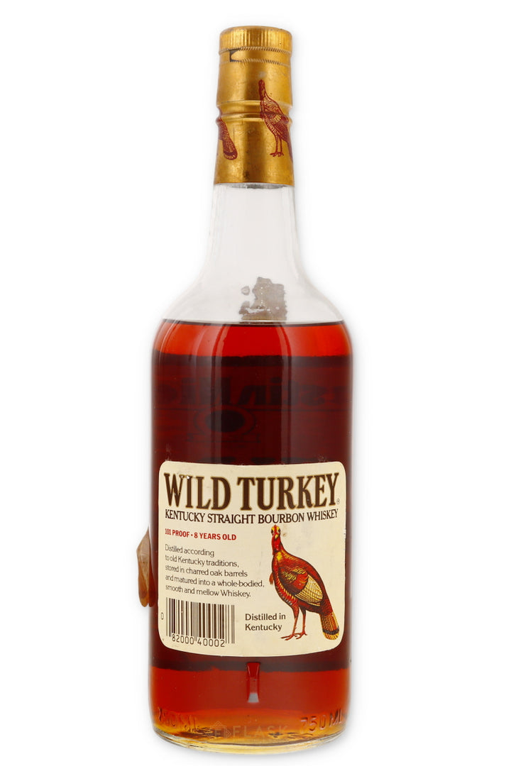 Wild Turkey 8 Year Old 1980s 101 Proof Bourbon 750ml