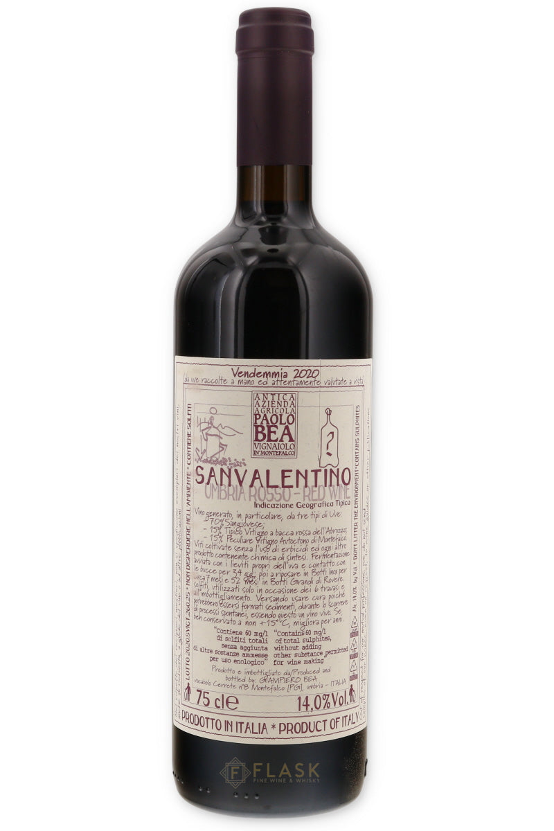 Paolo Bea San Valentino Rosso 2020 - Flask Fine Wine & Whisky