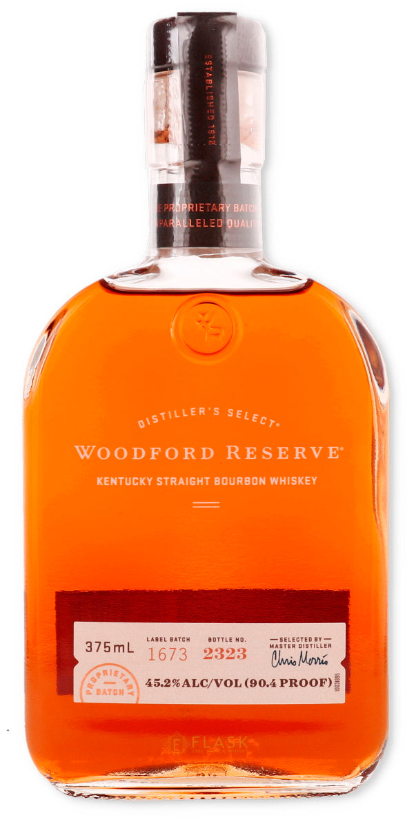 Woodford Reserve Bourbon 375ml - Flask Fine Wine & Whisky