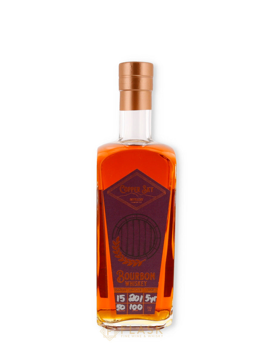 Copper Sky Bourbon Whiskey Batch 15 5yr 100 proof - Flask Fine Wine & Whisky