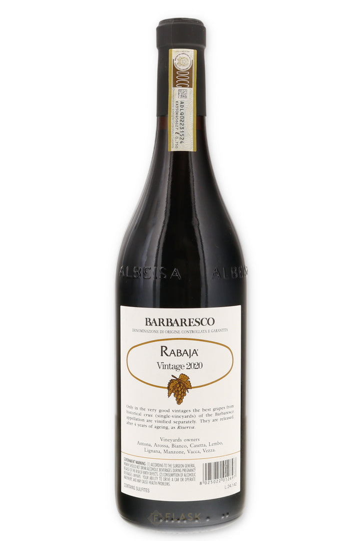 Produttori del Barbaresco Rabaja Barbaresco Riserva 2020