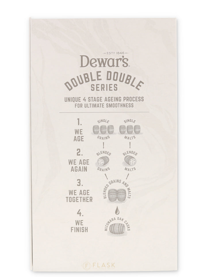 Dewars Double Double 21 year old Mizunara Oak Scotch Whisky