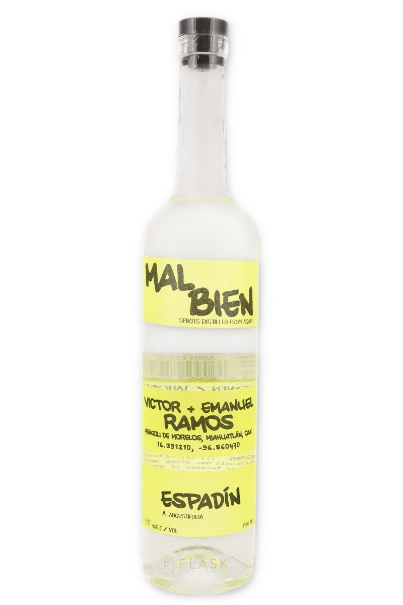 Mal Bien Mezcal Espadin de Victor & Emanuel Ramos 750ml - Flask Fine Wine & Whisky