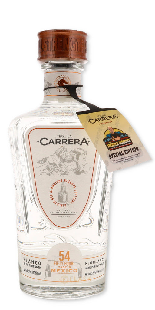 Tequila Carrera Blanco Still Strength 108pf 750ml - Flask Fine Wine & Whisky
