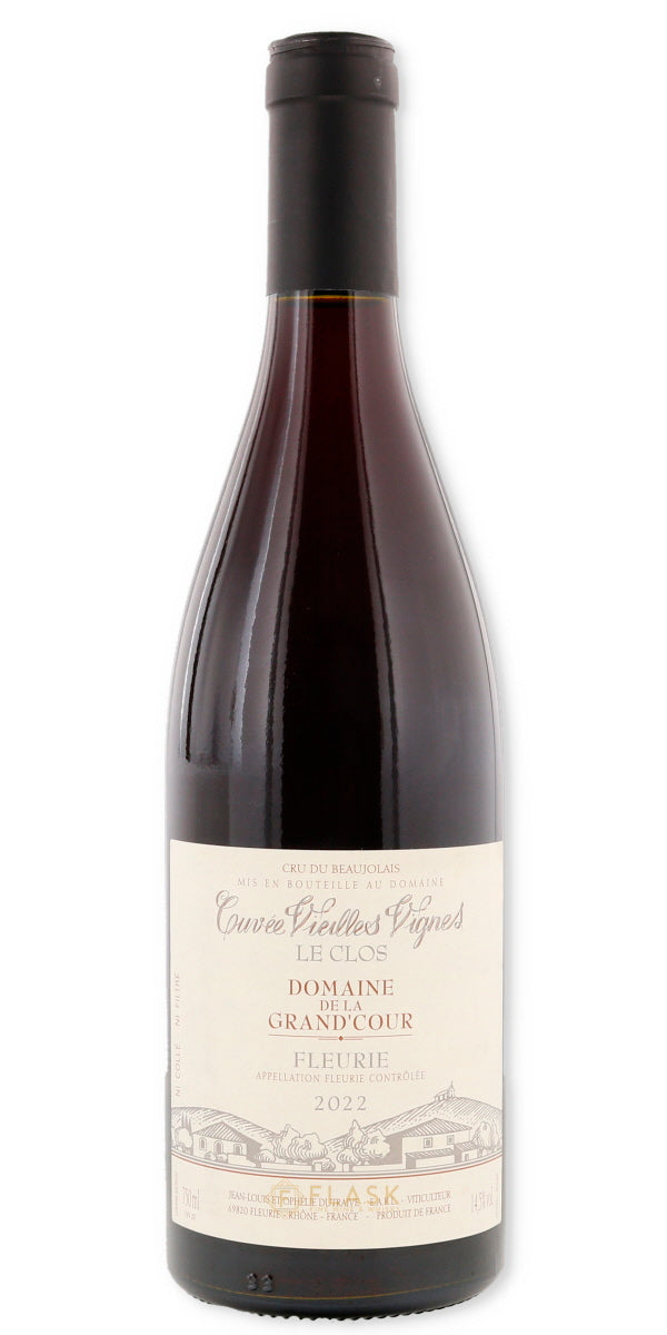 Jean-Louis Dutraive Domaine de la Grand Cour Fleurie Cuvee Vieilles Vignes Le Clos 2022 - Flask Fine Wine & Whisky