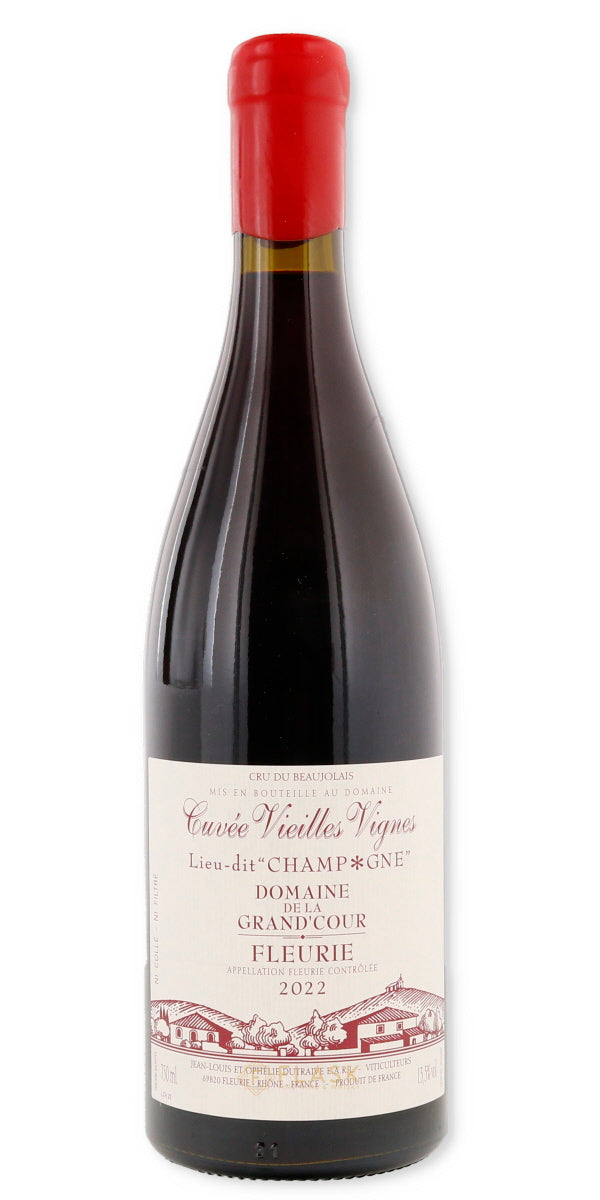 Jean Louis Dutraive Domaine de la Grand Cour Fleurie Cuvee Vieilles Vignes Lieu dit Champagne 2022 - Flask Fine Wine & Whisky