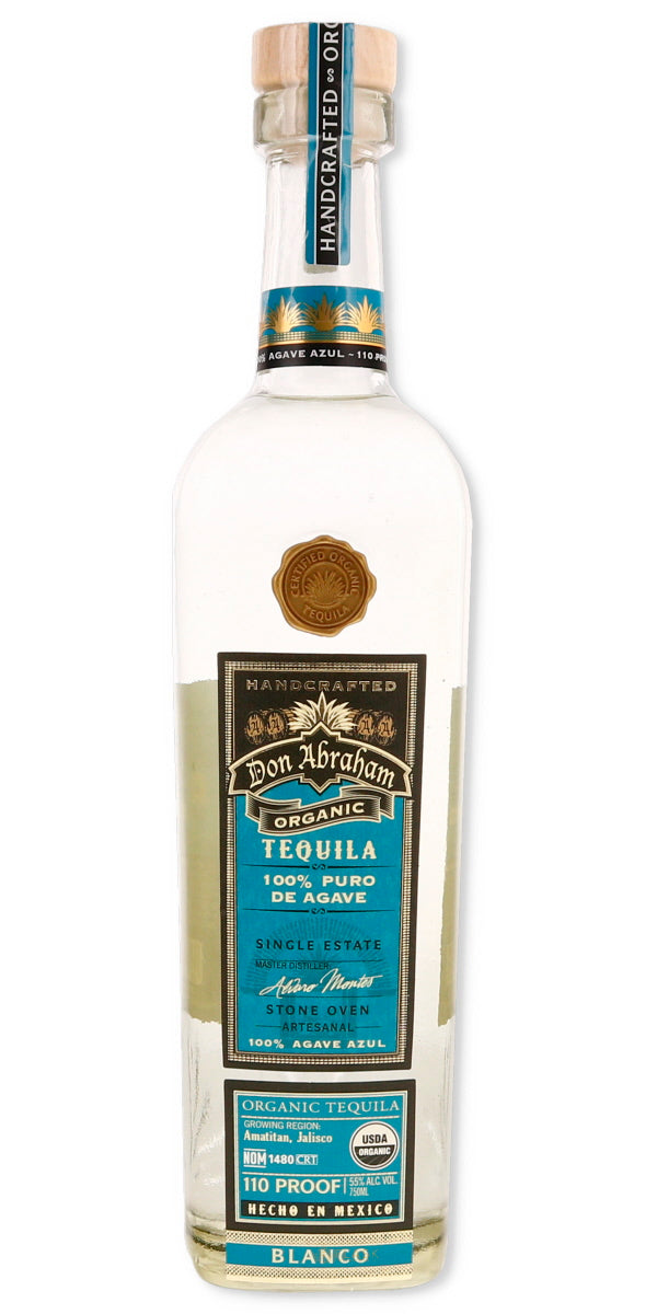 Don Abraham Organic Tequila Still Strength 110pf Blanco 750ml