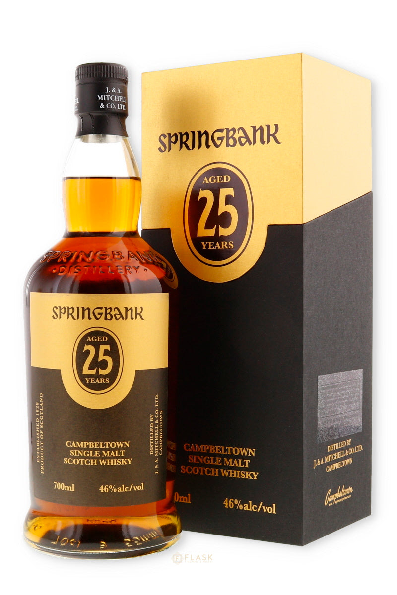 Springbank 25 Year Old 2023 Release 700ml - Flask Fine Wine & Whisky