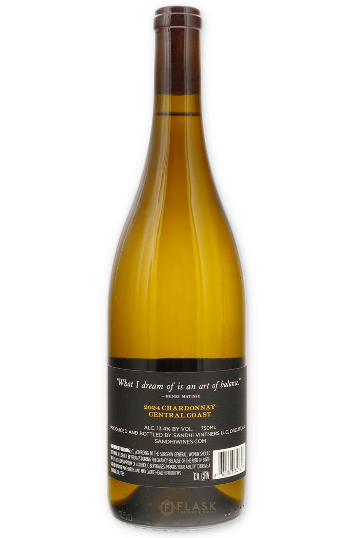 Sandhi Chardonnay Central Coast 2024 - Flask Fine Wine & Whisky