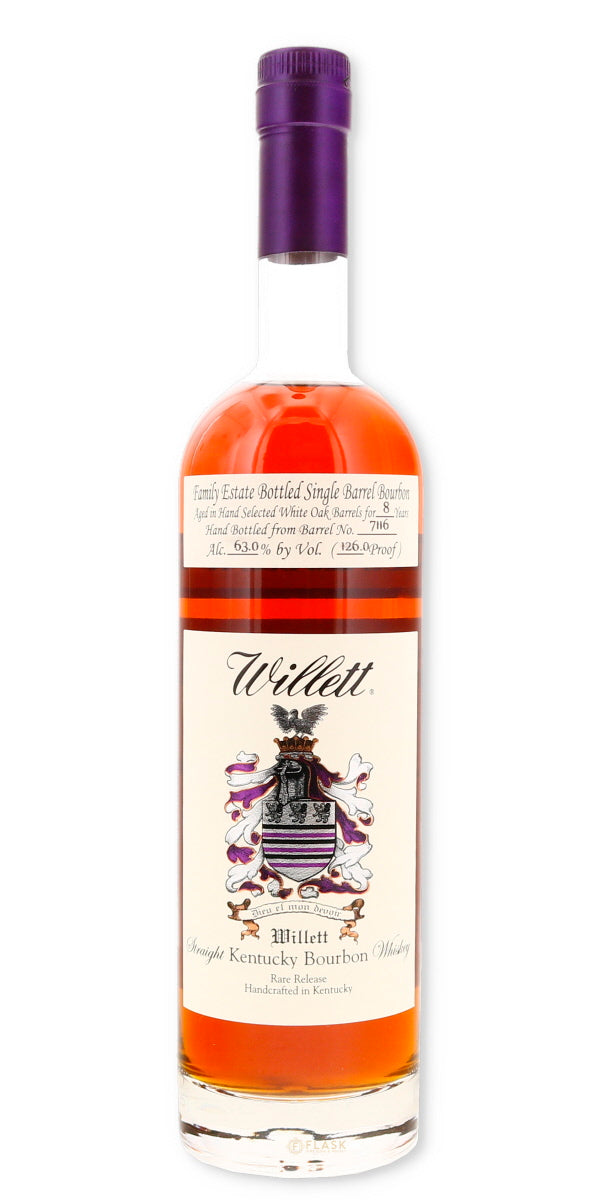 Willett Family Estate Single Barrel Bourbon 8 Year Old #7116 / Willett And Deal It - Flask Fine Wine & Whisky