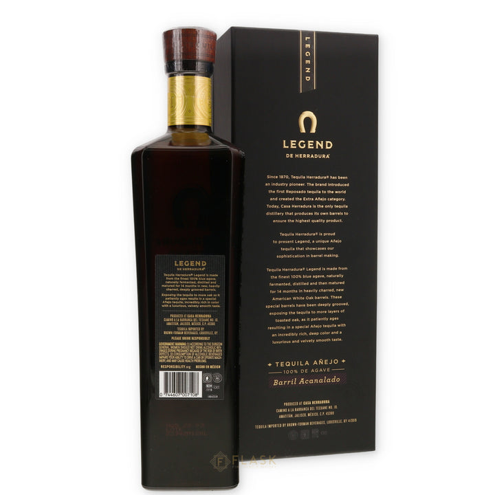 Herradura Legend Tequila 750ml - Flask Fine Wine & Whisky