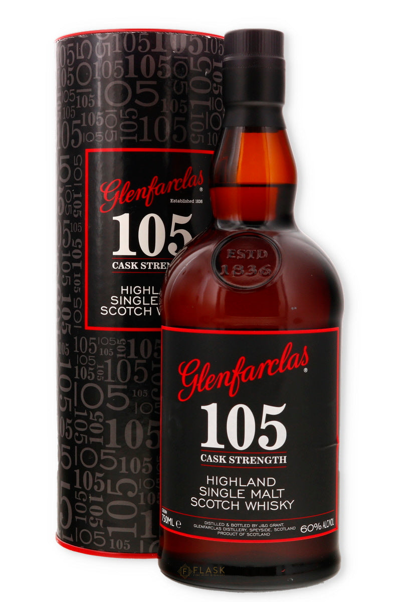 Glenfarclas 105 Cask Strength 750ml - Flask Fine Wine & Whisky