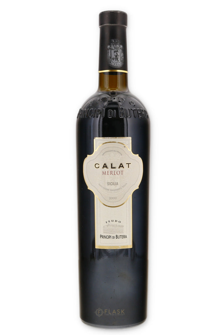 Feudo Principi di Butera Merlot Sicilia Calat 2000 - Flask Fine Wine & Whisky