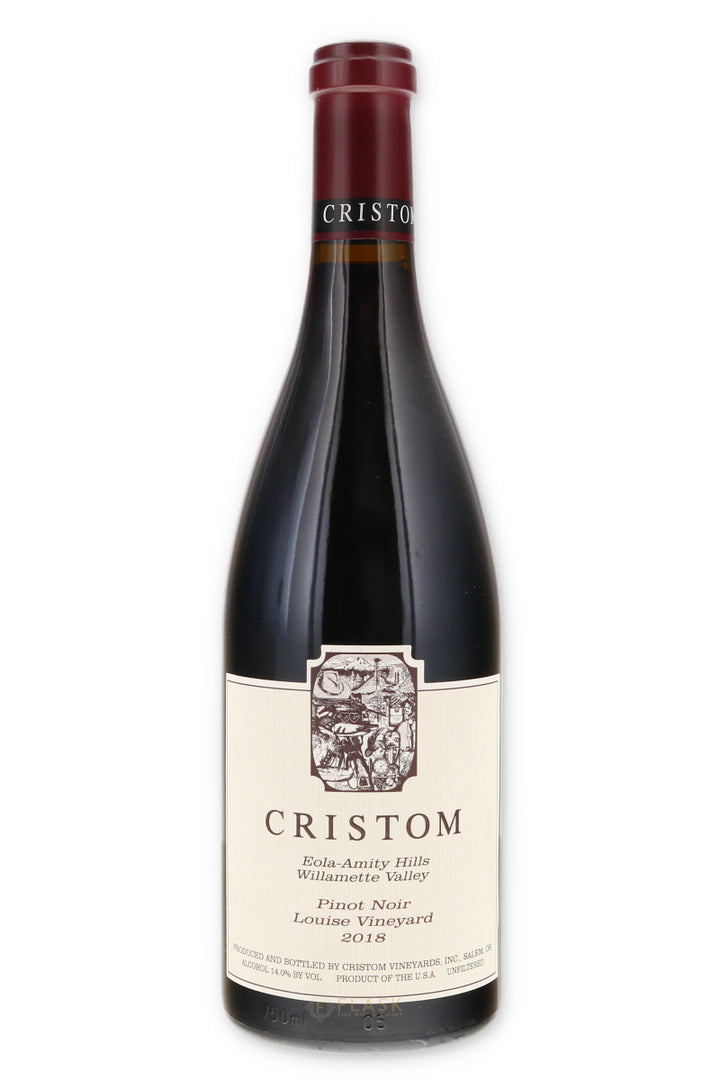 Cristom Louise Vineyard Pinot Noir Eola-Amity Hills 2018 750ml - Flask Fine Wine & Whisky