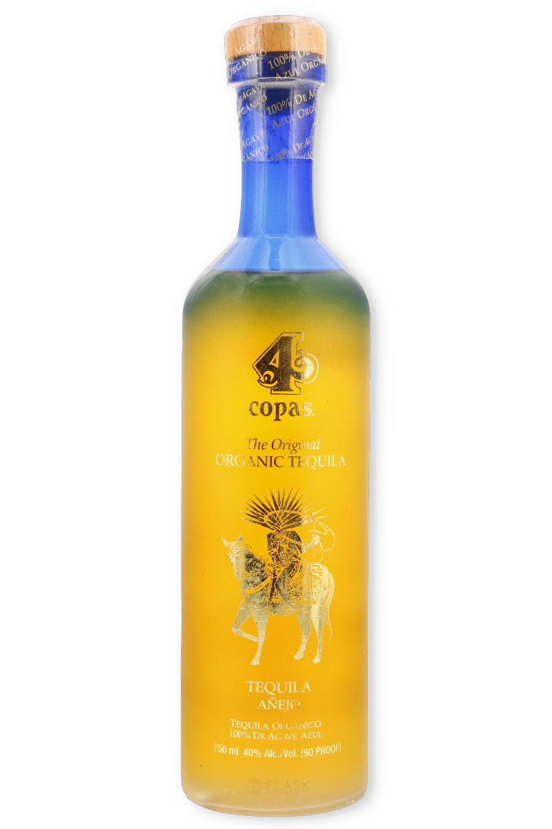 4 Copas Anejo Tequila 750ml - Flask Fine Wine & Whisky