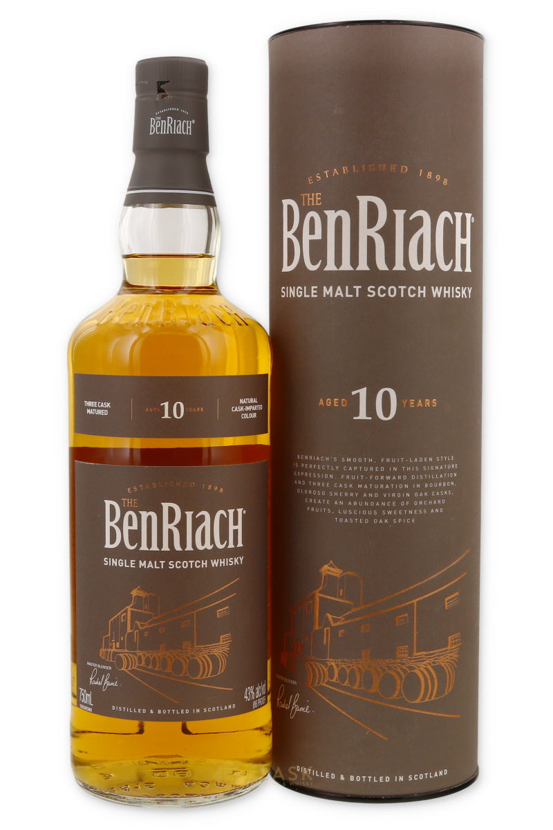 Benriach 10 Year Old Scotch 750ml - Flask Fine Wine & Whisky