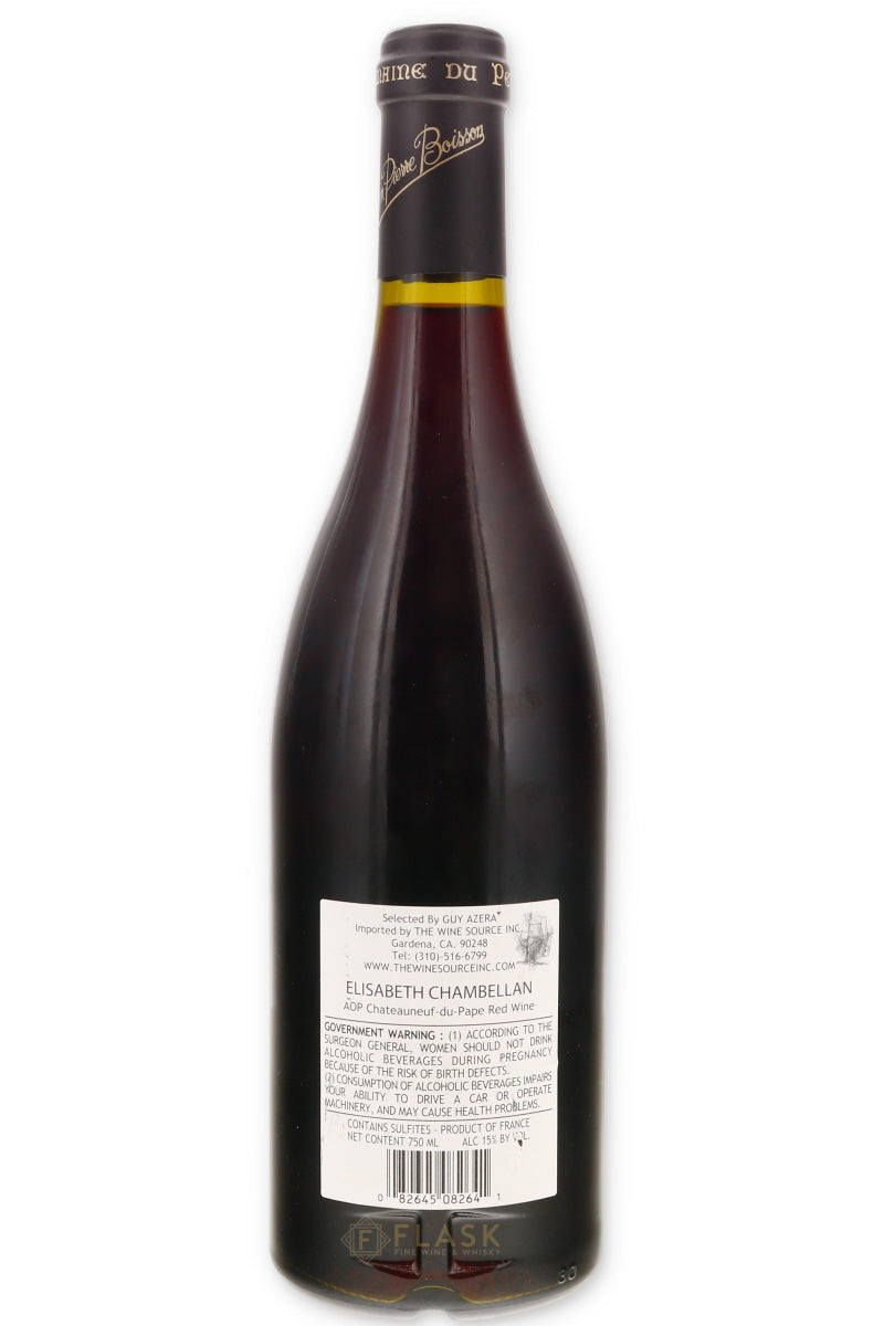 Elisabeth Chambellan Chateauneuf du Pape 2021 - Flask Fine Wine & Whisky