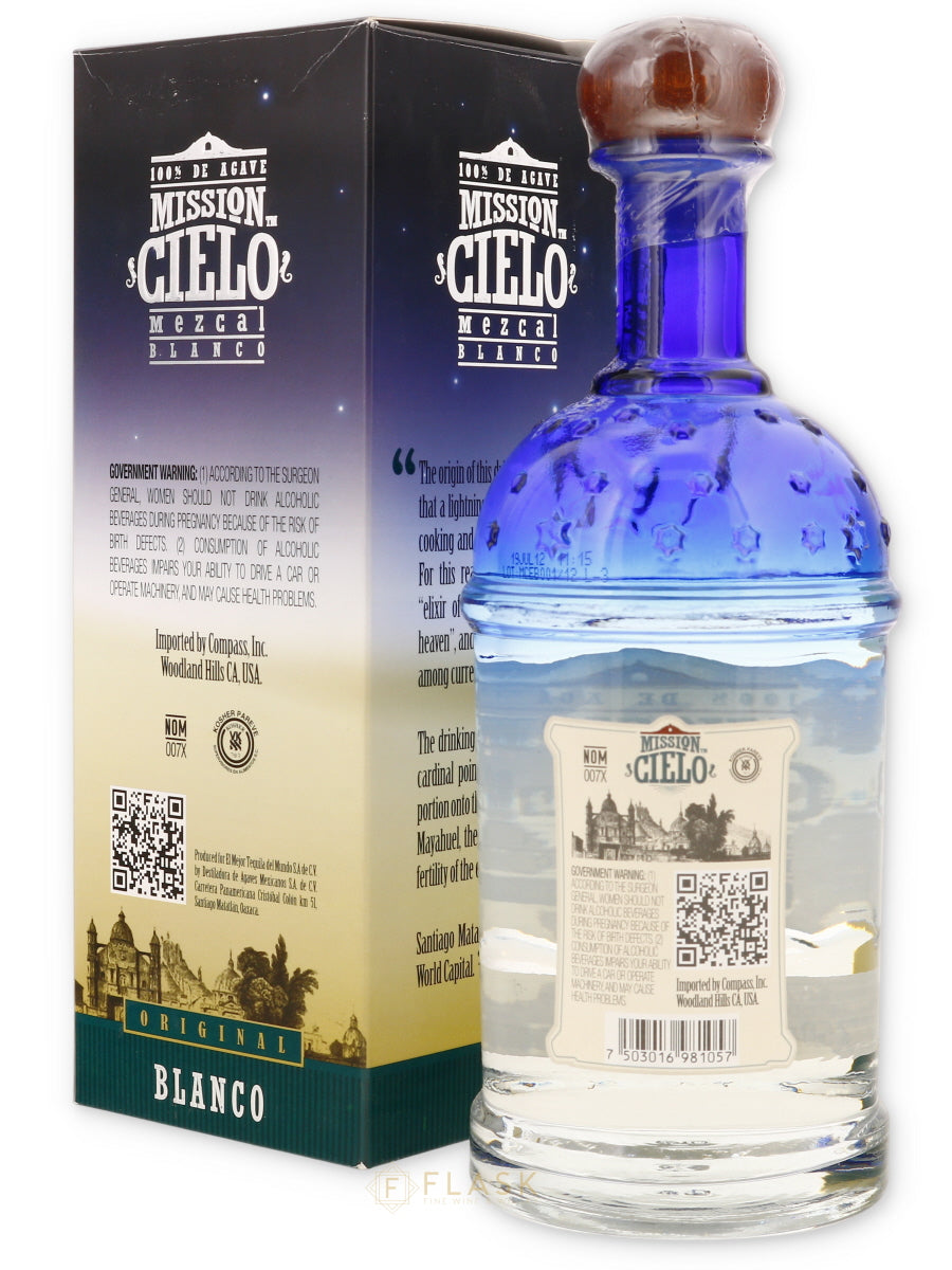 Mission Cielo Mezcal Blanco 750ml - Flask Fine Wine & Whisky