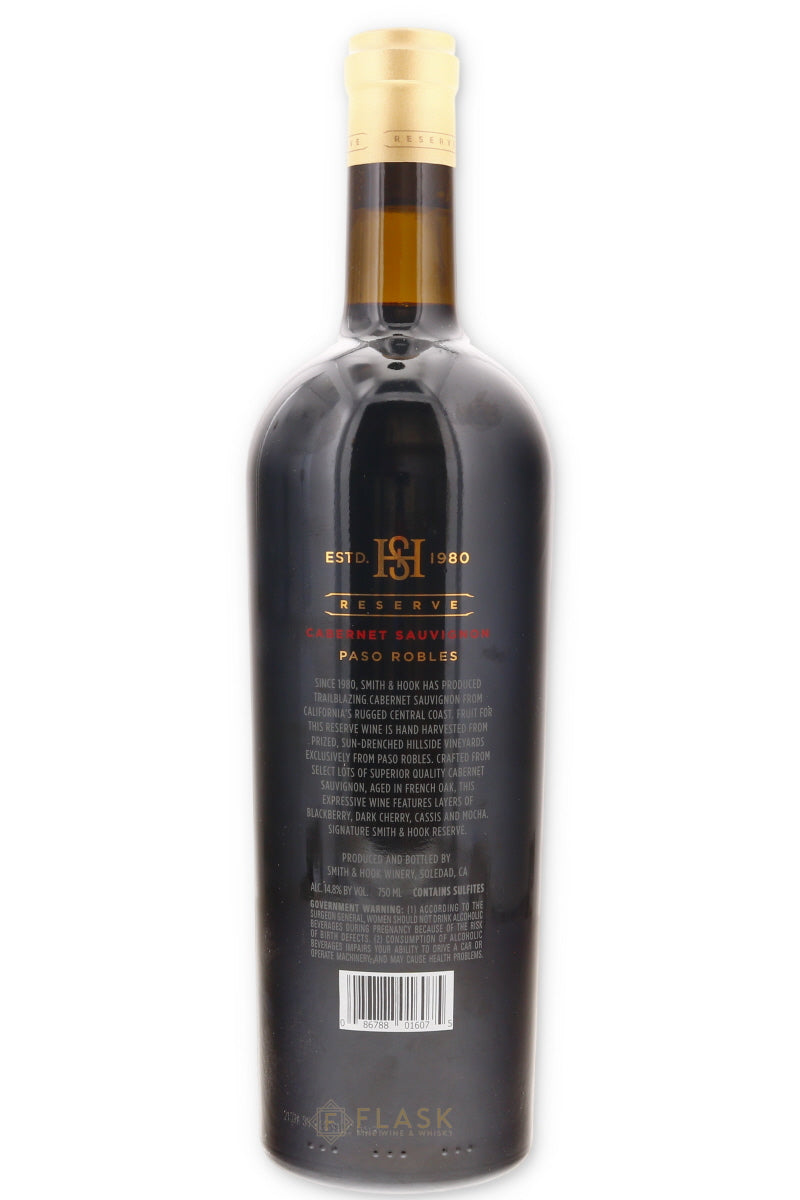 Smith & Hook Reserve Cabernet 750ml - Flask Fine Wine & Whisky