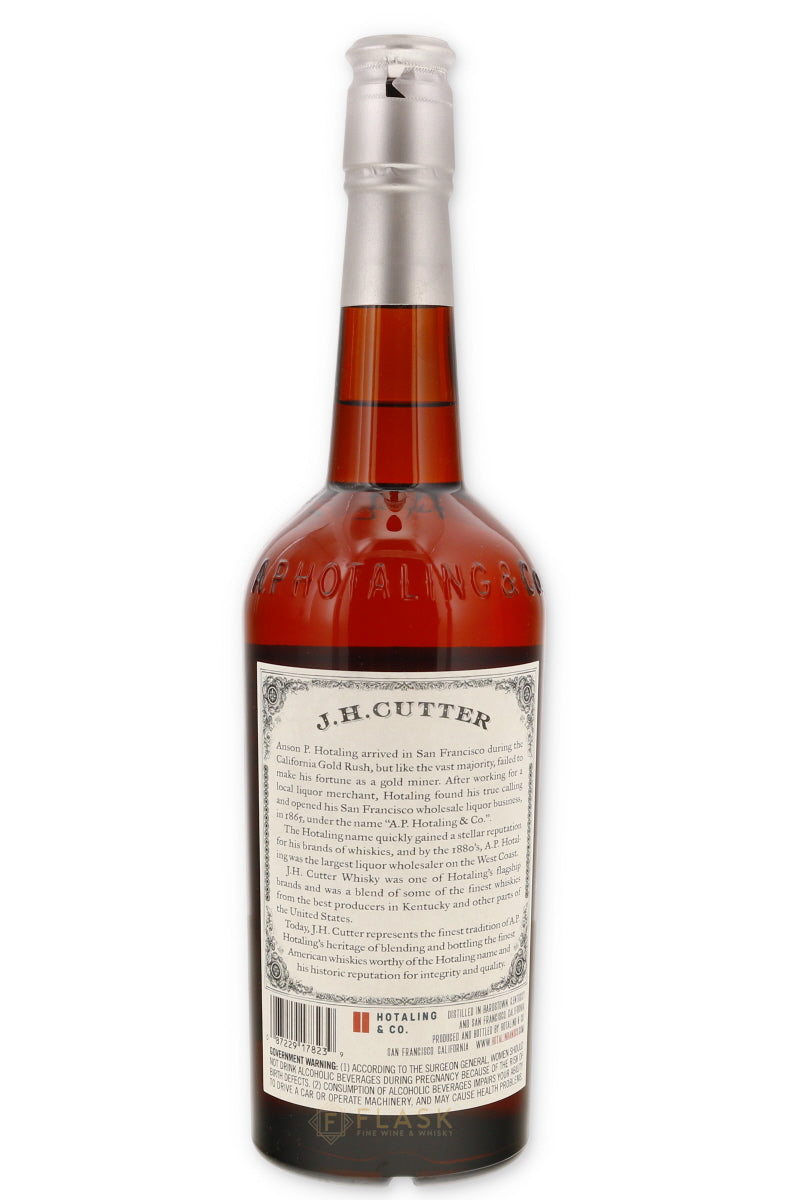 J H Cutter Whisky 750ml - Flask Fine Wine & Whisky