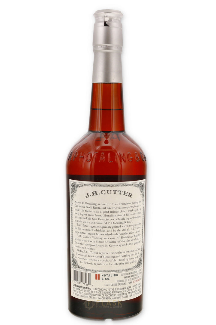 J H Cutter Whisky 750ml - Flask Fine Wine & Whisky