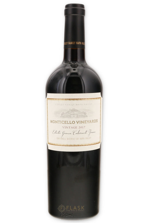 Monticello Vineyard Cabernet Franc 2017 750ml - Flask Fine Wine & Whisky