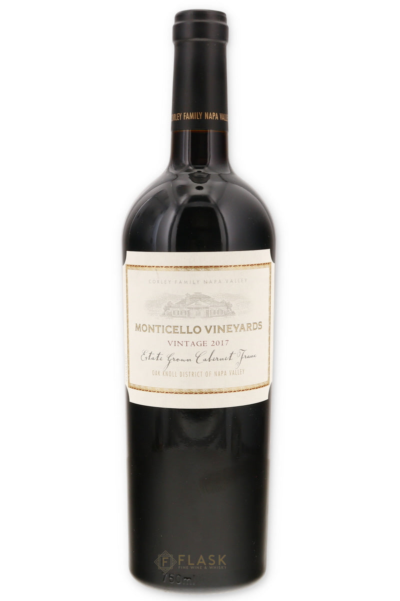Monticello Vineyard Cabernet Franc 2017 750ml - Flask Fine Wine & Whisky