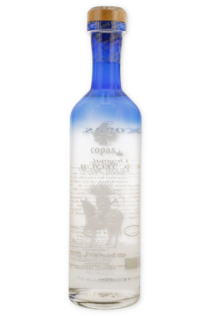 4 Copas Blanco Tequila 750ml - Flask Fine Wine & Whisky