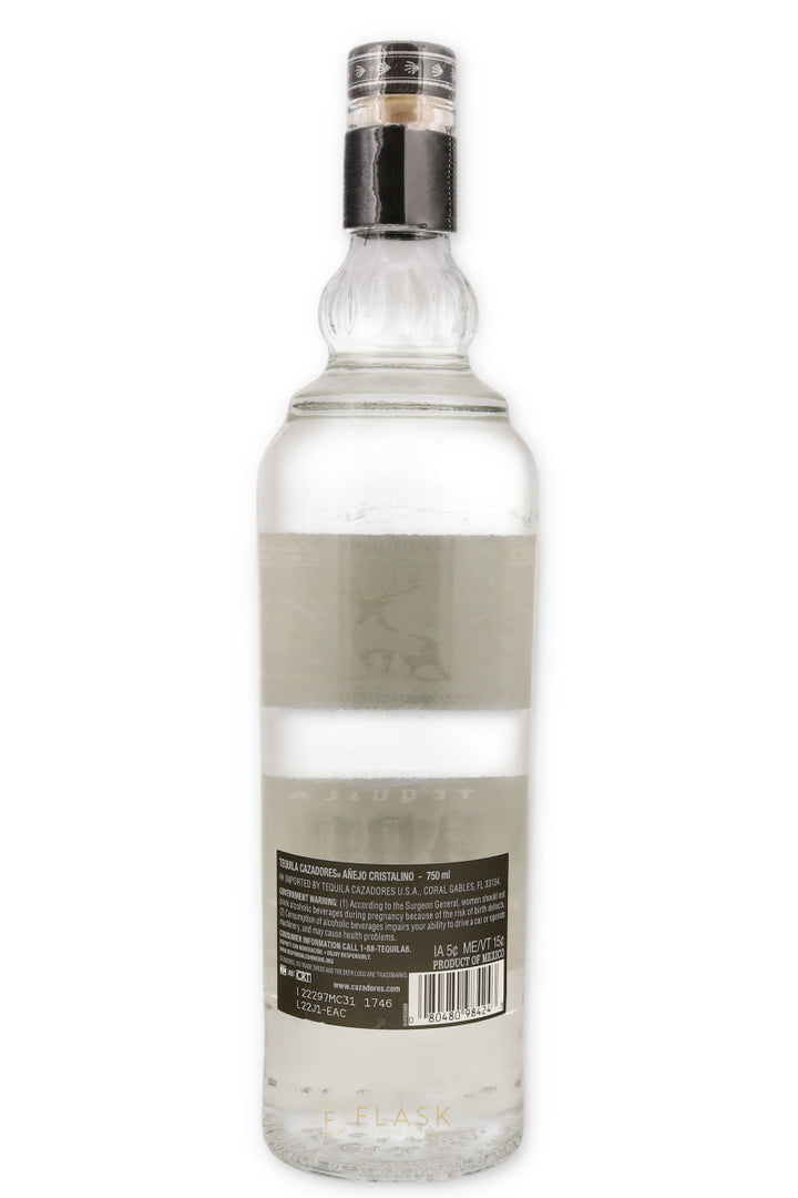 Cazadores Anejo Cristalino 750ml - Flask Fine Wine & Whisky
