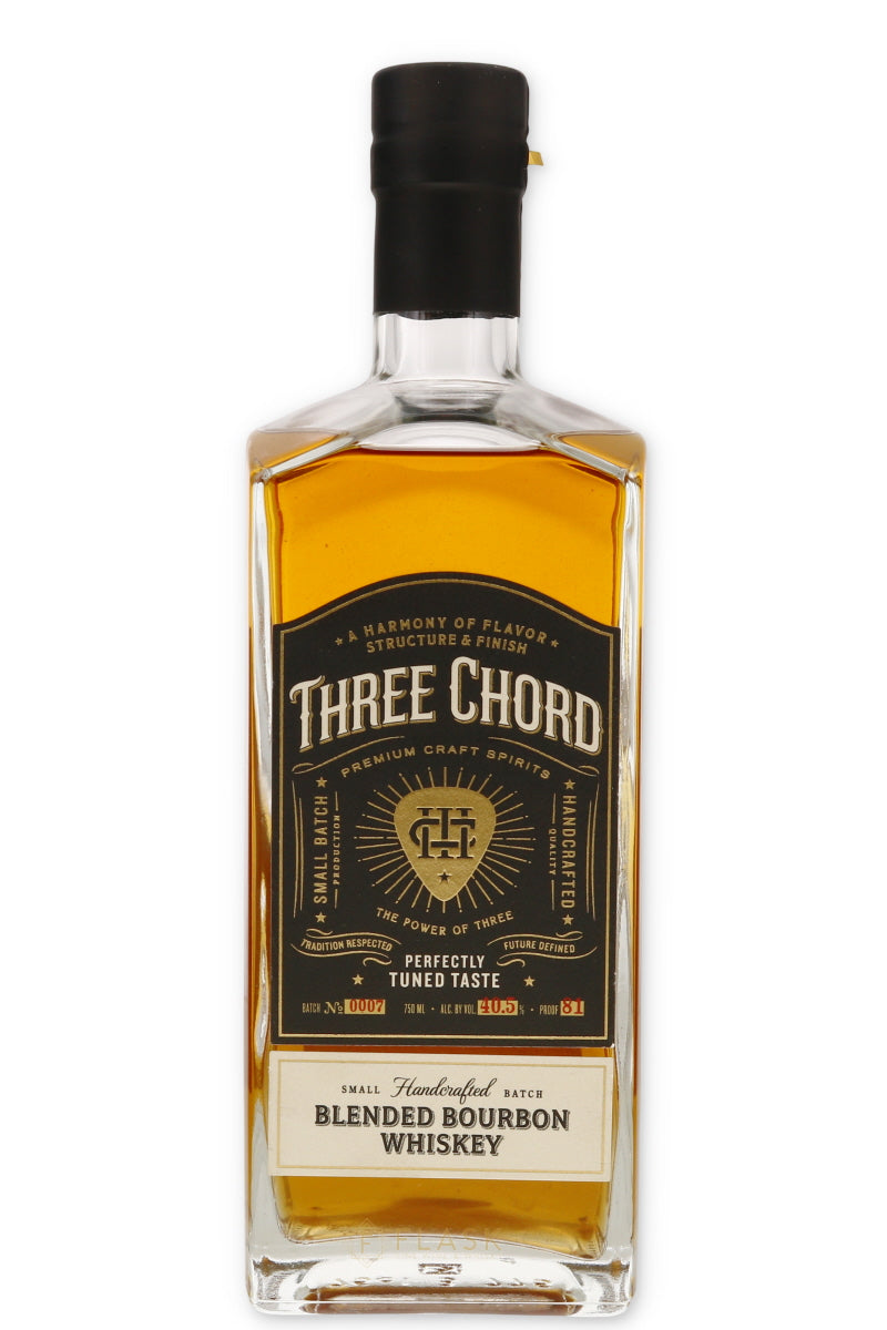 Three Chord Blended Bourbon Whiskey 750ml - Flask Fine Wine & Whisky