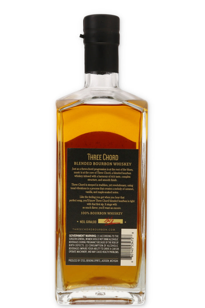 Three Chord Blended Bourbon Whiskey 750ml - Flask Fine Wine & Whisky