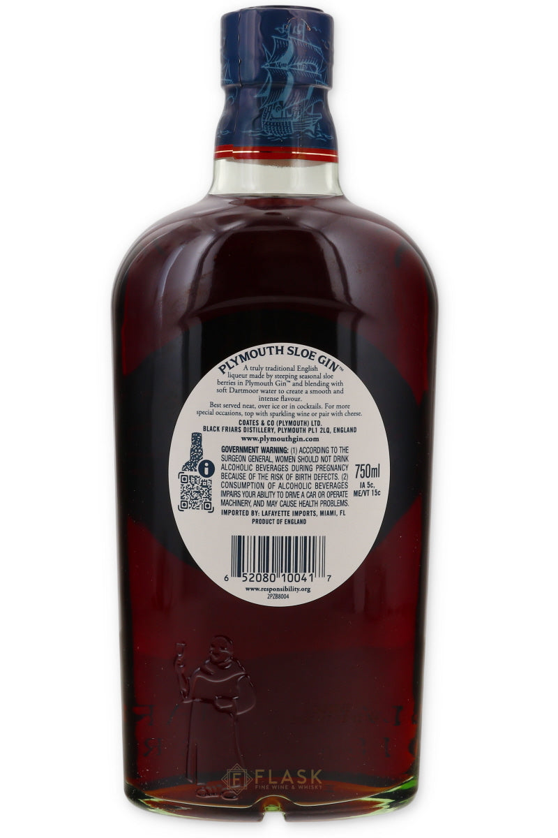 Plymouth Sloe Gin 750ml - Flask Fine Wine & Whisky