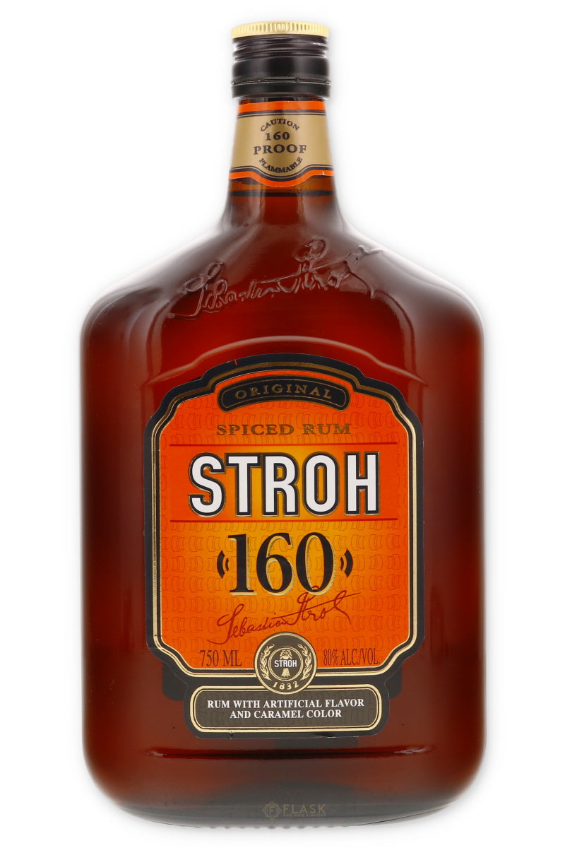 Stroh 160pf Rum 750ml - Flask Fine Wine & Whisky