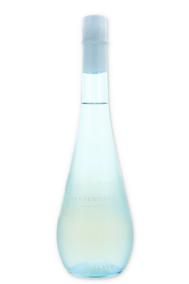 HeavenSake Junmai Ginjo Sake Label Azur 720ml - Flask Fine Wine & Whisky