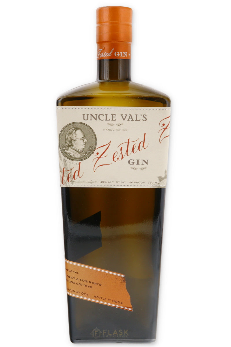 Uncle Val's Zested Gin 750ml - Flask Fine Wine & Whisky