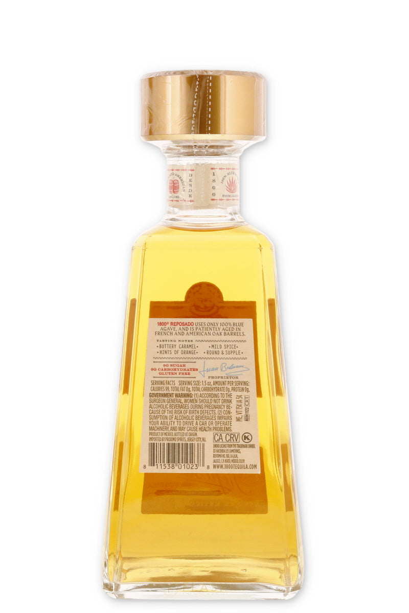 1800 Reposado Tequila 750ml - Flask Fine Wine & Whisky