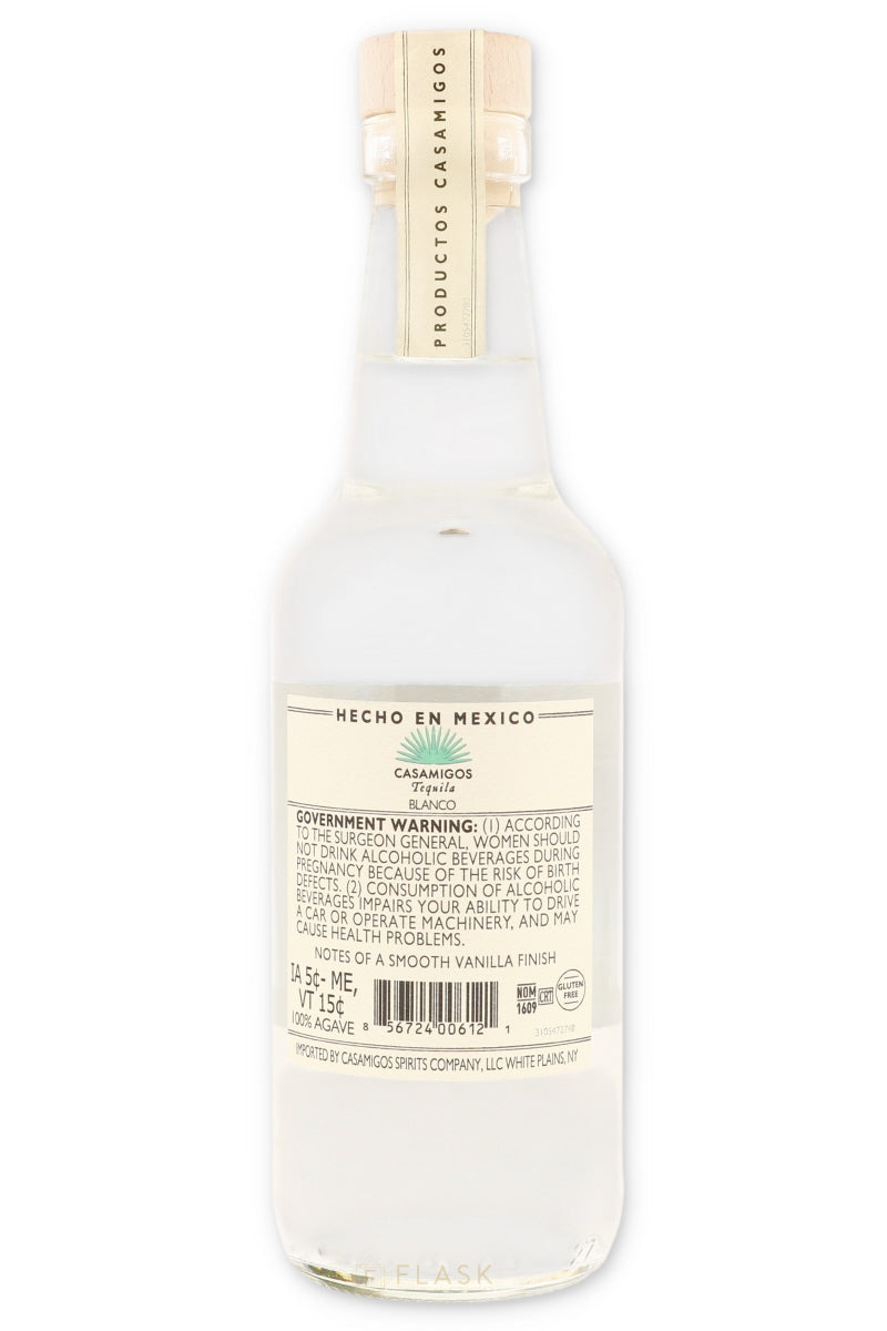 Casamigos Blanco Tequila 375ml / Half Bottle