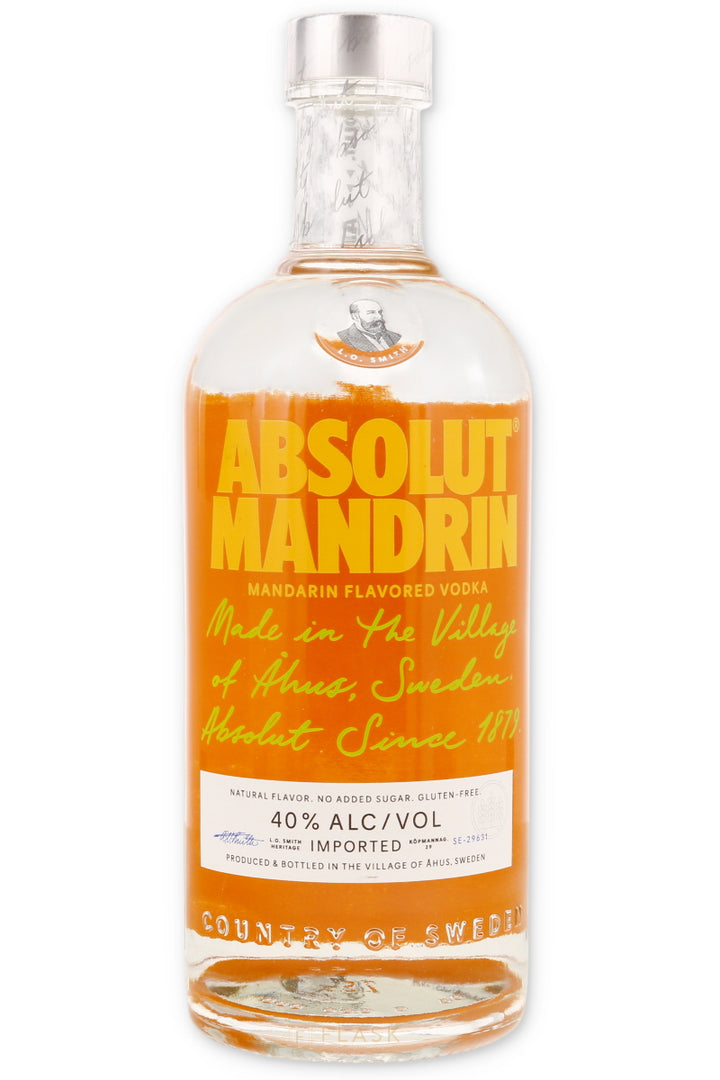 Absolut Mandrin Vodka 750ml - Flask Fine Wine & Whisky