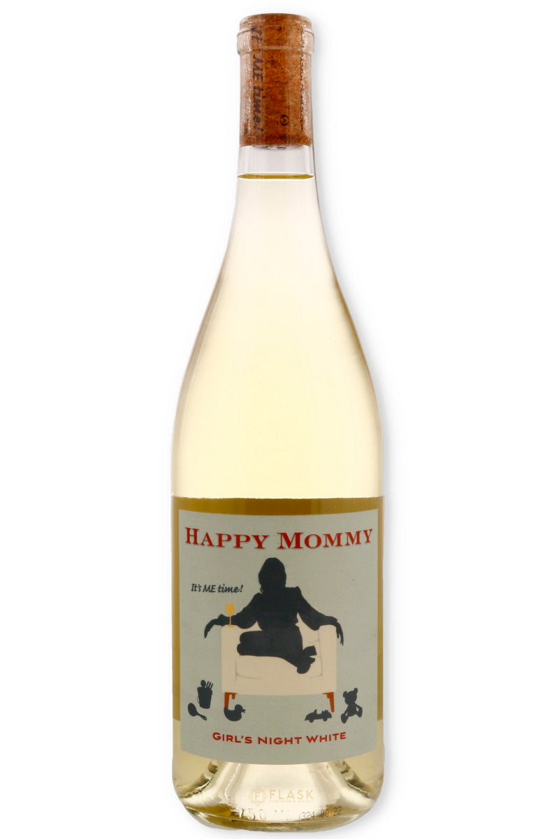 Happy Mommy Girl's Night White Sauvignon Blanc 2022 750ml - Flask Fine Wine & Whisky