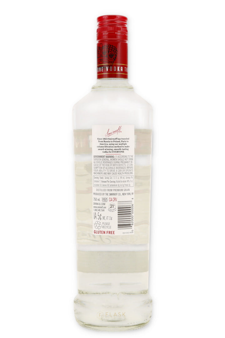 Smirnoff Vodka 750ml - Flask Fine Wine & Whisky