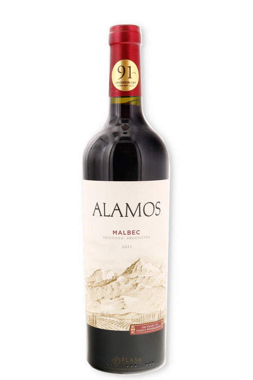 Alamos Mendoza Malbec 2021 750ml - Flask Fine Wine & Whisky