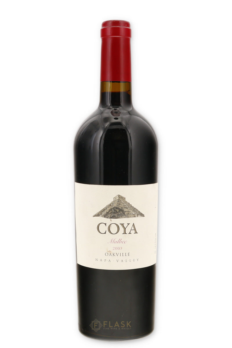 Coya Malbec Napa Valley 2003 - Flask Fine Wine & Whisky