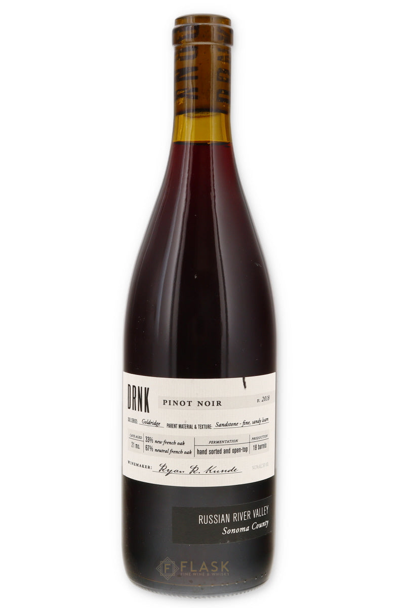 DRNK Pinot Noir Russian River 2018 - Flask Fine Wine & Whisky