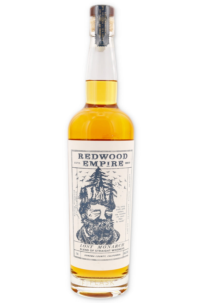 Redwood Empire Lost Monarch Whiskey - Flask Fine Wine & Whisky