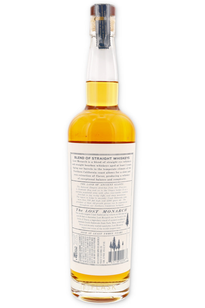 Redwood Empire Lost Monarch Whiskey - Flask Fine Wine & Whisky