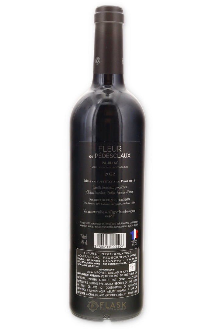 Fleur de Pedesclaux Pauillac 2022