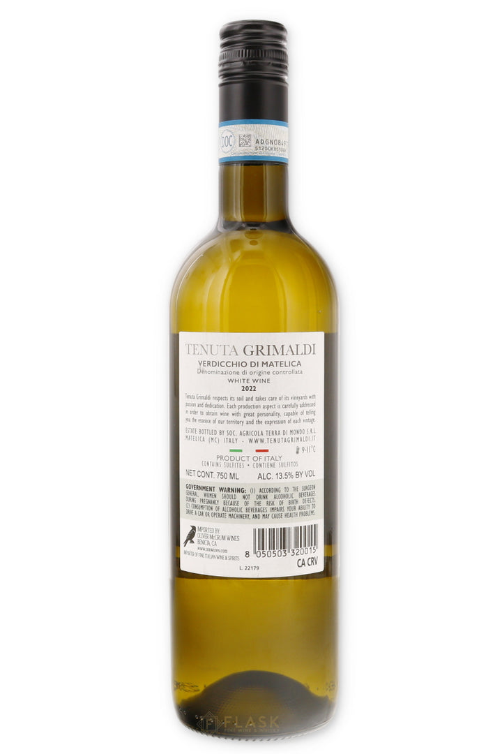 Tenuta Grimaldi Verdicchio Di Matelica 2022