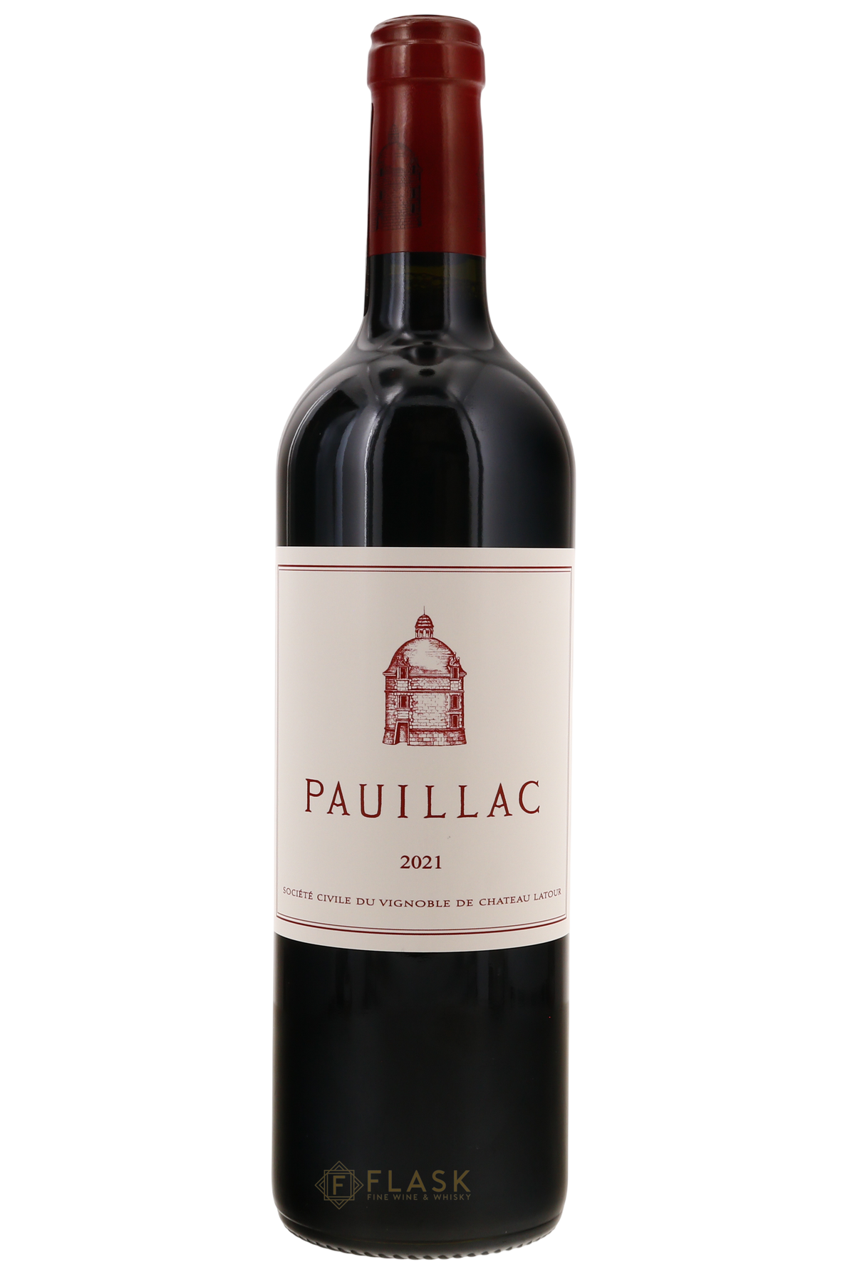 Chateau Latour Le Pauillac de Latour 2021 - Flask