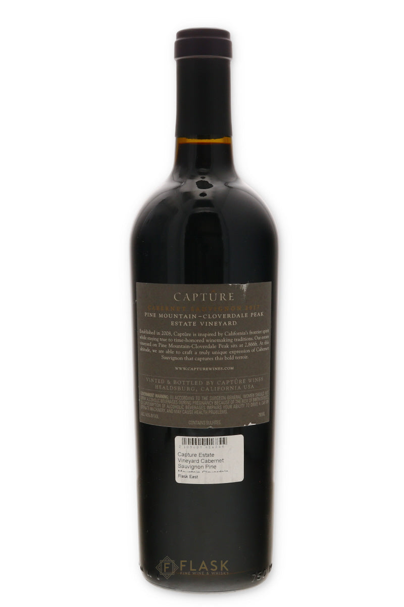 Capture Estate Vineyard Cabernet Sauvignon Pine Mountain-Cloverdale Peak 2017 - Flask Fine Wine & Whisky