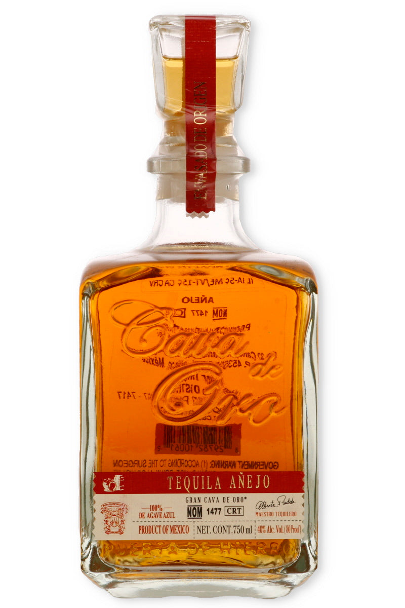 Gran Cava de Oro Tequila Anejo - Flask Fine Wine & Whisky